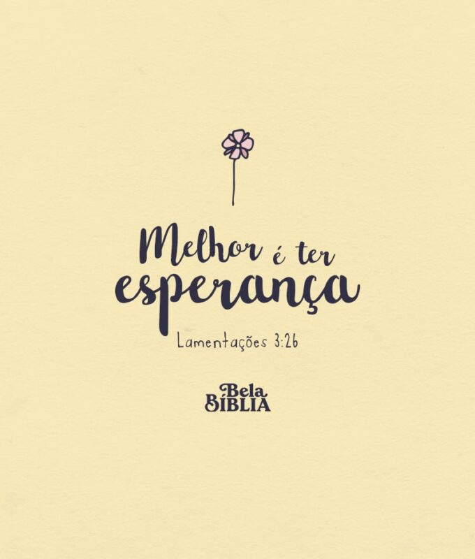 Lamentações 3:26